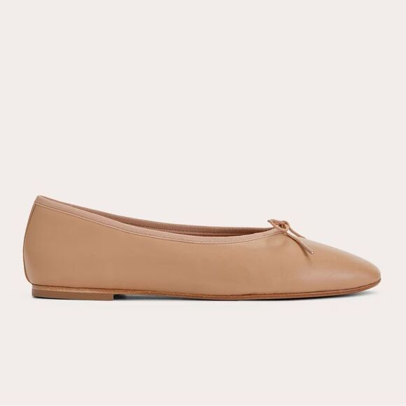 NEW EVERLANE The Day Ballet Flat in blush tan - Picture 5 of 10